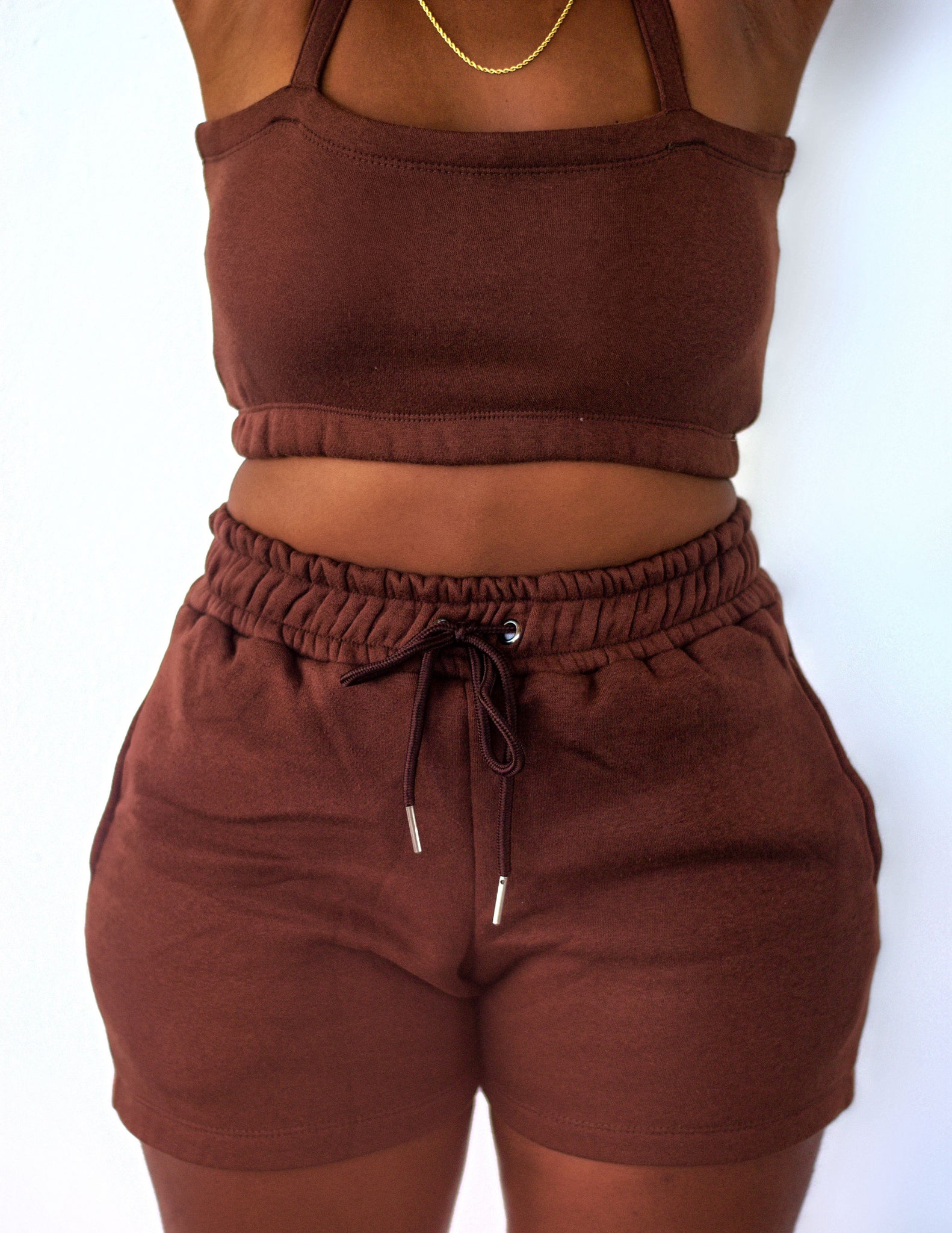 Interlude Set Mocha Top